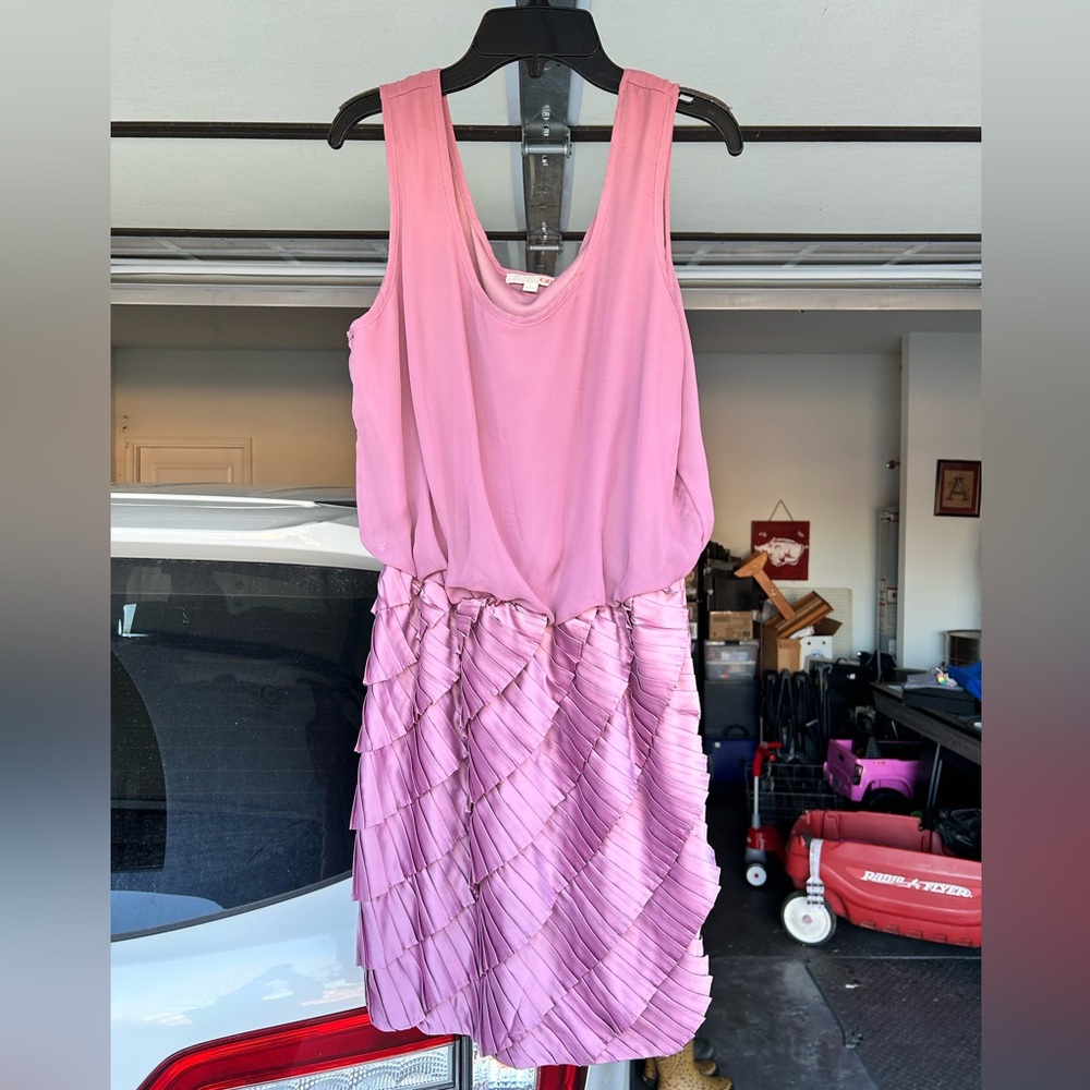 GB Ruffle Cocktail Dress Womens L